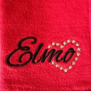 EUC Sesame Street Elmo pants 12M